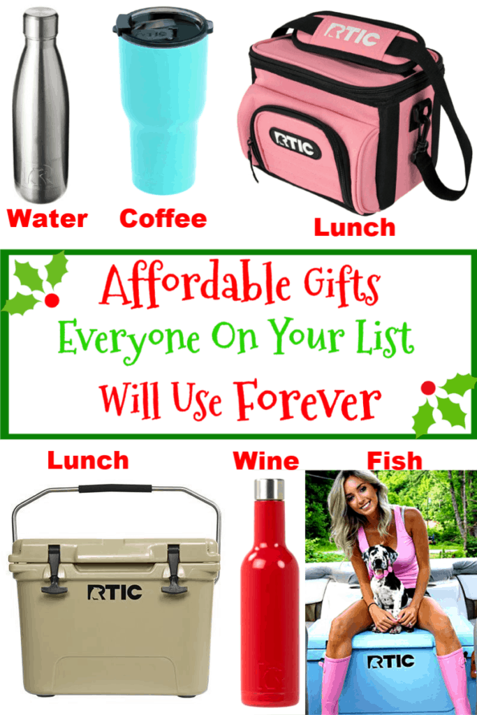 Affordable Gifts Everyone On Your List Will Use Forever. Gift Ideas for teens, kids, adults, parents, boyfriend, him, school, Mom, Dad, and Teacher.