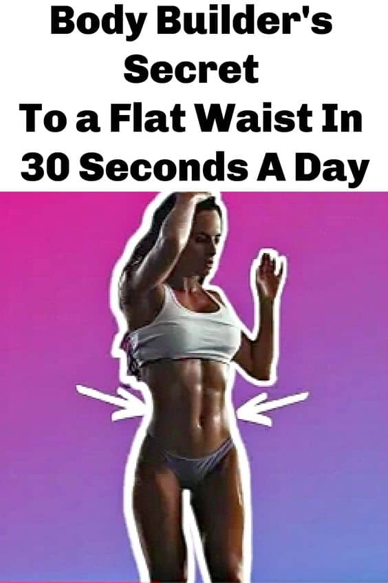 Easy secret ab exercise for a flat belly in 15 seconds