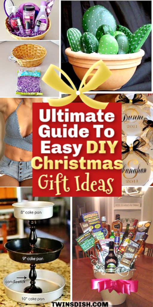 Easy DIY gifts for everyone on your list and every budget. 